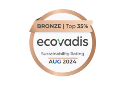 南宫NG28国际股份荣获EcoVadis全球企业可持续性评估铜牌奖章